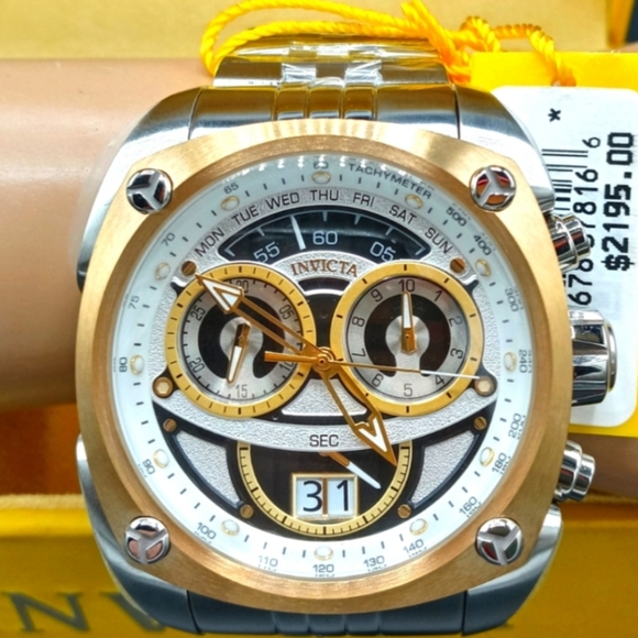 FIRM PRICE-(BACK IN STOCK) Invicta Reserve Chronograph Stainless Steel Watch.
